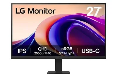 Φωτογραφία προϊόντος: LG 27'' QHD Monitor computer monitor 68.6 cm (27'') 2560 x 1440 pixels Quad HD Black