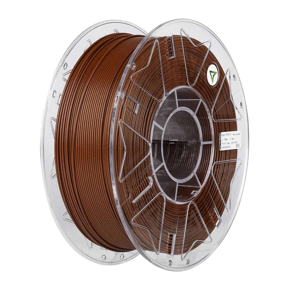 Φωτογραφία προϊόντος: Creality Hyper PETG-CF Caramel Brown Coffee Carbon Fiber 3D Printer Filament, High Strength, 1 kg Sp