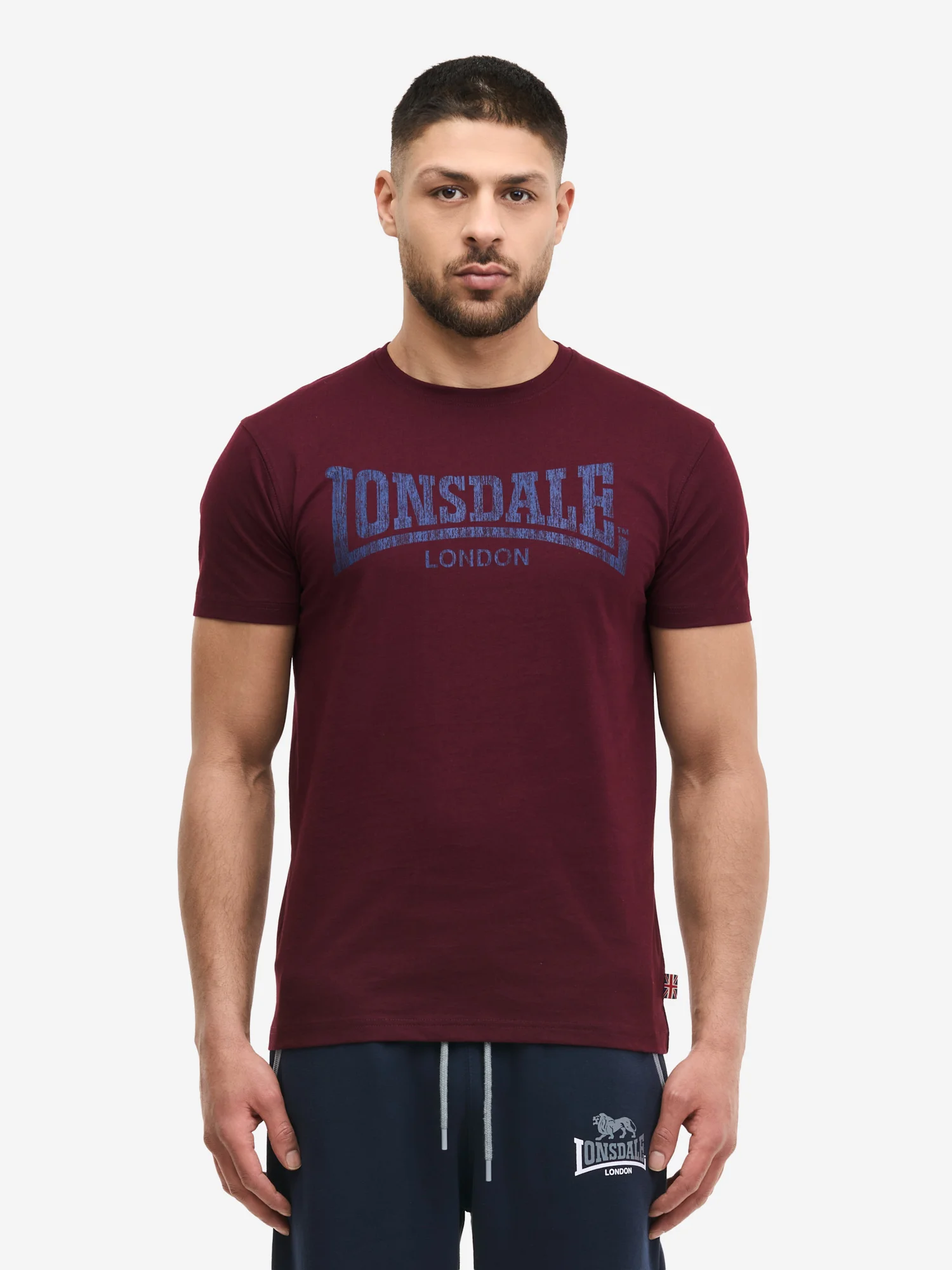 Φωτογραφία προϊόντος: Lonsdale Logo Kai Ανδρικό T-shirt 111132-2015 Μπορντό