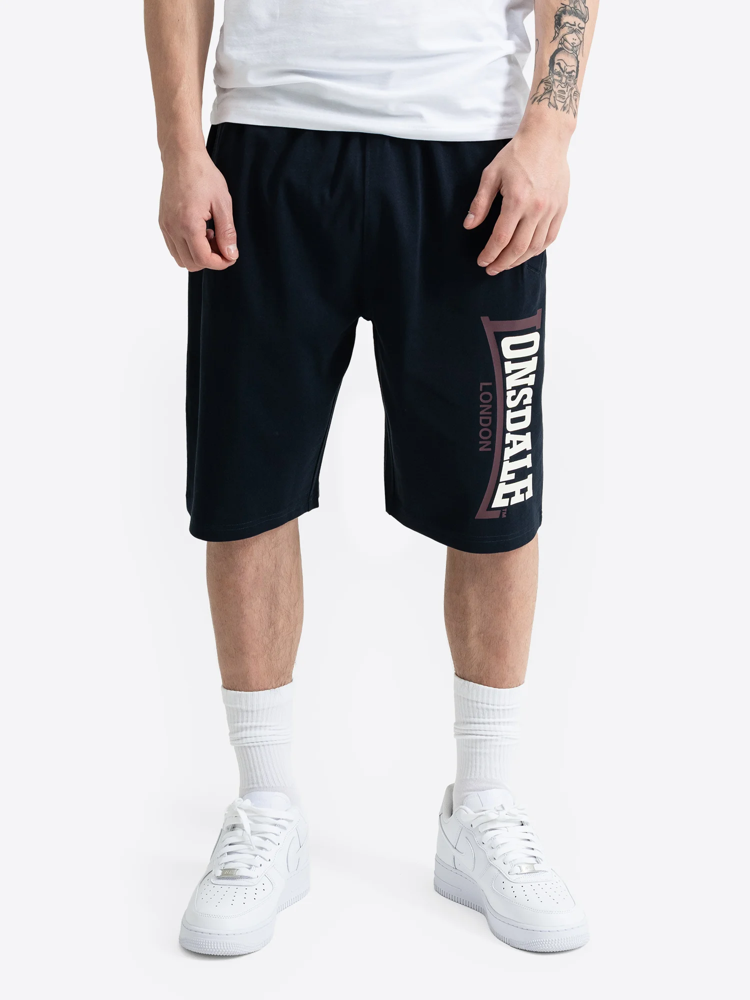 Φωτογραφία προϊόντος: Lonsdale Logo Jam Men's shorts slim fit 112062-3053 Μπλε