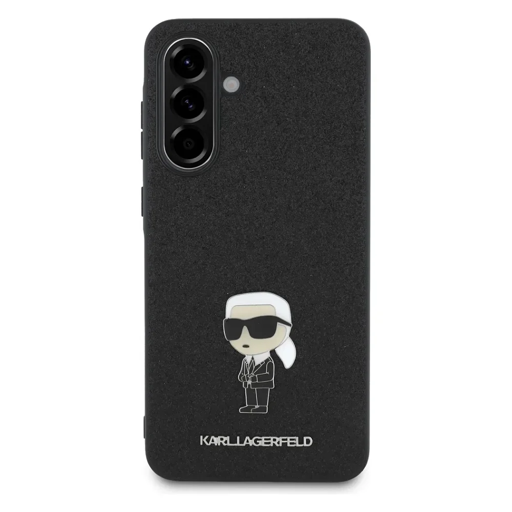 Φωτογραφία προϊόντος: Karl Lagerfeld Θήκη Fixed Glitter Ikonik Logo Metal Pin Samsung Galaxy A36 5G Ikonik Logo