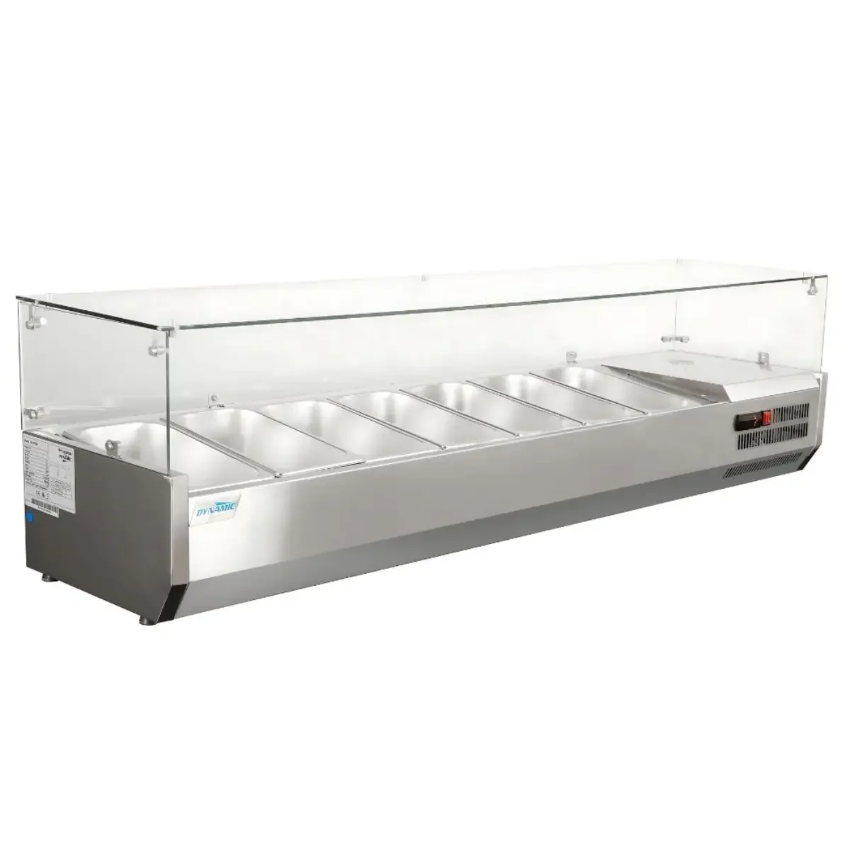 Φωτογραφία προϊόντος: ΚΟΥΓΙΟΥΜΤΖΙΑΝ Dynamic GN 1655SB - Salad Bar - 7 Θέσεων Ψυχόμενη