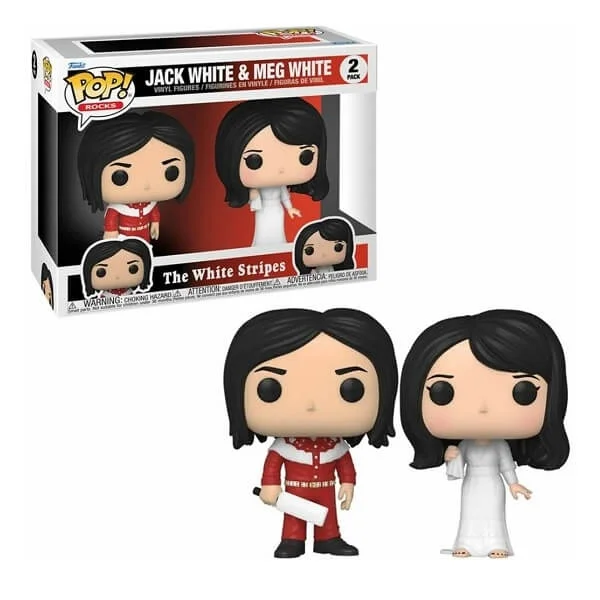 Φωτογραφία προϊόντος: Funko POP Rocks The White Stripes - Jack White & Meg White 2-Pack Figures
