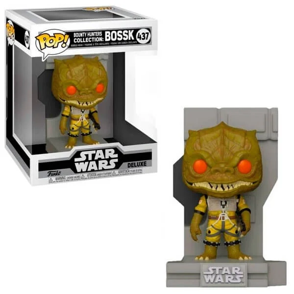 Φωτογραφία προϊόντος: Funko POP Deluxe Star Wars Bounty Hunters - Bossk 437 Bobble-Head Exclusive
