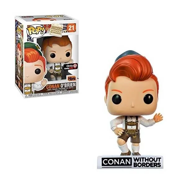 Φωτογραφία προϊόντος: Funko POP Conan Without Boarders - Conan O'Brien (Bavarian) 21 Vinyl Figure Special Edition