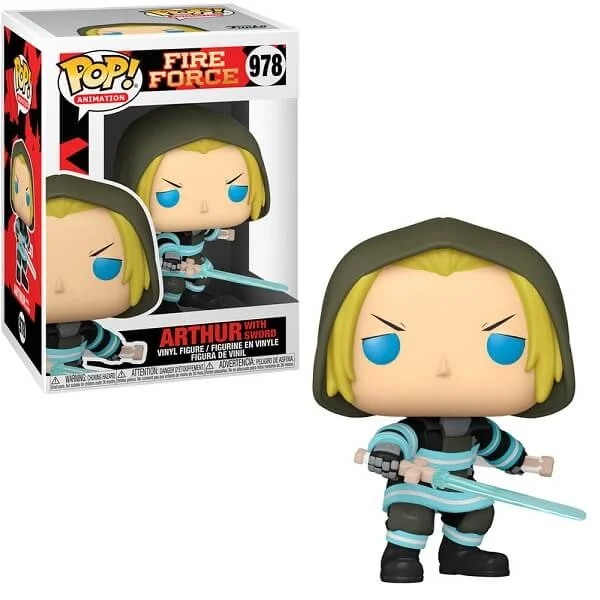 Φωτογραφία προϊόντος: Funko POP Animation Fire Force - Arthur with Sword 978 Vinyl Figure