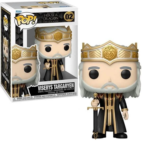 Φωτογραφία προϊόντος: Funko POP Television House of the Dragon - Viserys Targaryen 02 Vinyl Figure