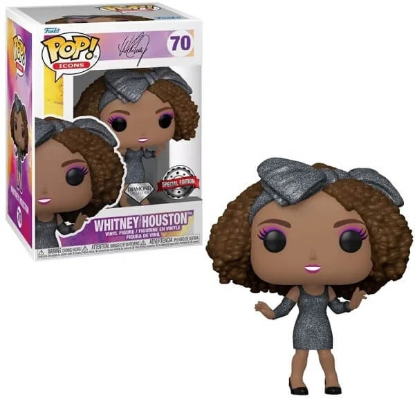 Φωτογραφία προϊόντος: Funko POP Icons - Whitney Houston (How Will I Know) Diamond Collection 70 Vinyl Figure Exclusive