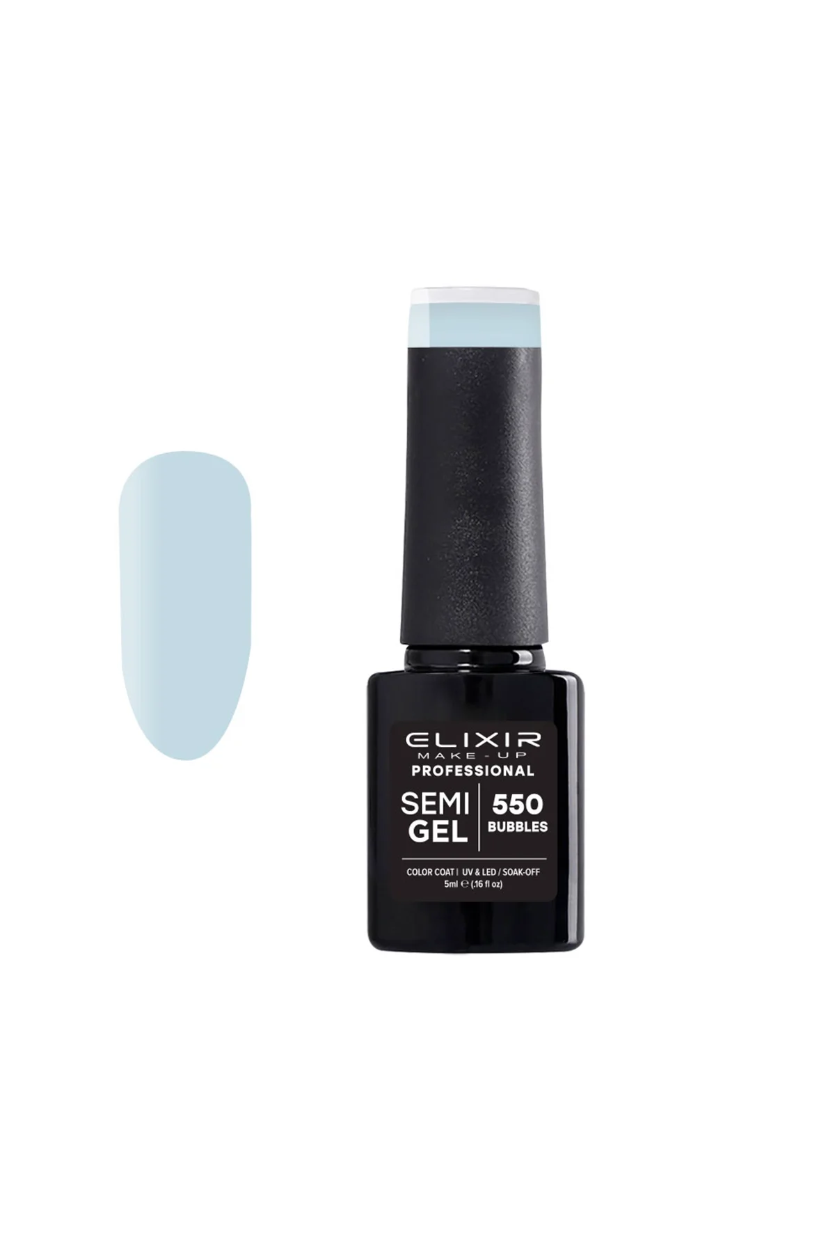 Φωτογραφία προϊόντος: Elixir Ημιμόνιμο βερνίκι 5ml 550 (Bubbles)