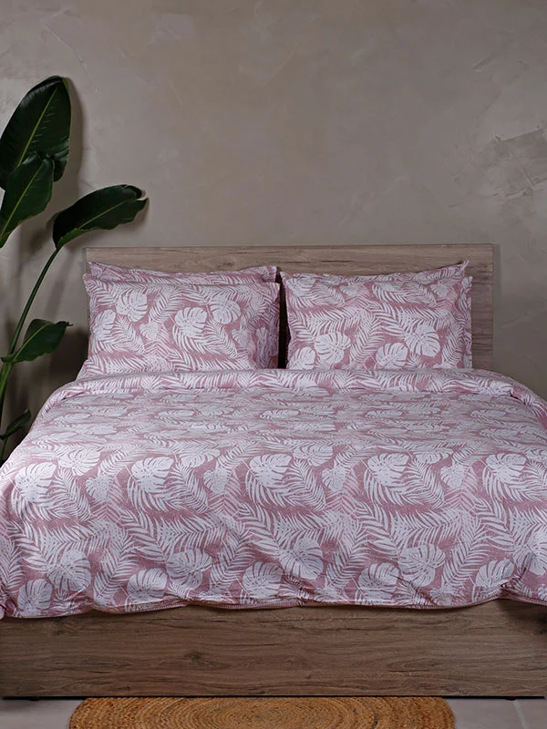 Φωτογραφία προϊόντος: ΠΑΠΛΩΜΑΤΟΘΗΚΗ COTTON FEELINGS 2038 PINK ΥΠΕΡΔΙΠΛΗ 230X250 CM - SUNSHINE HOME