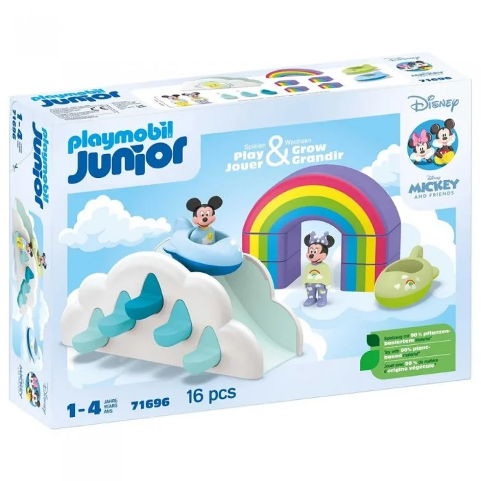 Φωτογραφία προϊόντος: Playmobil Junior Διασκέδαση Στα Σύννεφα Με Τον Μίκυ Και Τη Μίνι Μάους για 1-4 ετών (71696) (PLY71696)