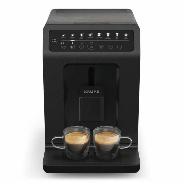 Φωτογραφία προϊόντος: Krups Evidence Eco-Design Αυτόματη Μηχανή Espresso 1450W Πίεσης 15bar με Μύλο Άλεσης Μαύρη (EA897B) (KRUEA897B)