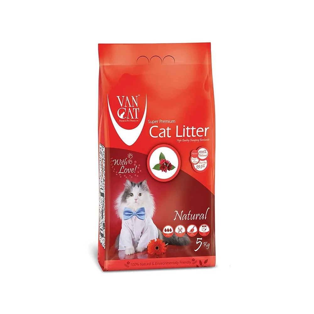 Φωτογραφία προϊόντος: Van Cat Natural Άμμος Γάτας Clumping 5kg
