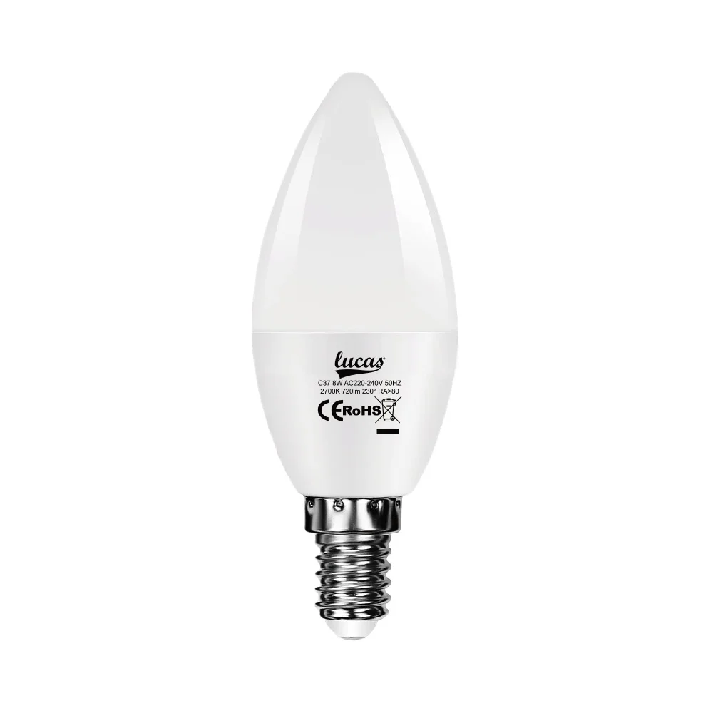 Φωτογραφία προϊόντος: LED Λάμπα Ε14 10W 2700Κ 900 Lumen Lucas | L6217