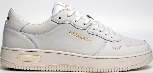 Φωτογραφία προϊόντος: OEM Replay ανδρικά casual sneakers σε άσπρο χρώμα GMZ3G .000.C0045L RZ3G0045L Epic M Base Block 0061 -White