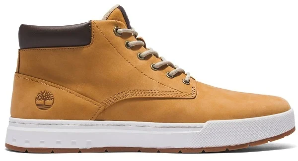 Φωτογραφία προϊόντος: Timberland ανδρικό μποτάκι casual ορειβατικό δέρμα κίτρινο Maple Grove Chukka 0A5PRV 231 wheat nubuck