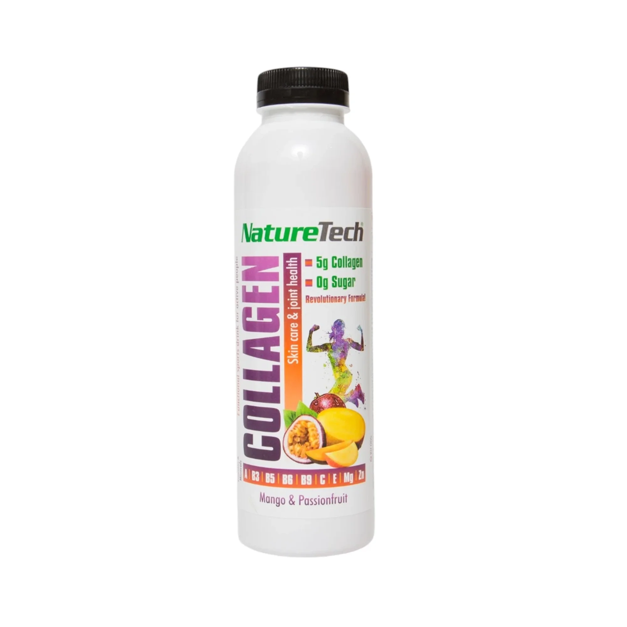 Φωτογραφία προϊόντος: OEM Ρόφημα Κολλαγόνου NatureTech Mango +amp; Passion Fruit χωρίς ζάχαρη 500ml