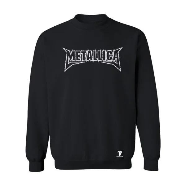 Φωτογραφία προϊόντος: Κέντημα Metallica σε Φούτερ Μπλούζα Unisex Takeposition, Μαύρο | 214-332-7502