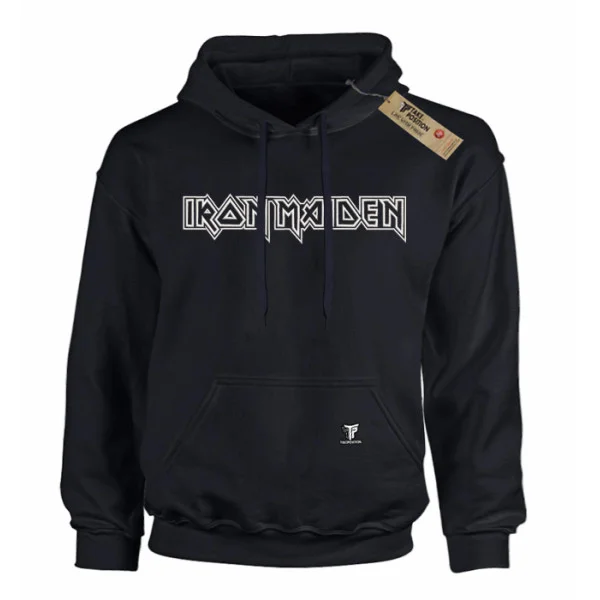 Φωτογραφία προϊόντος: Κέντημα Iron Maiden σε Παιδικό Φούτερ με Κουκούλα Takeposition, Μαύρο | 214-811-7511