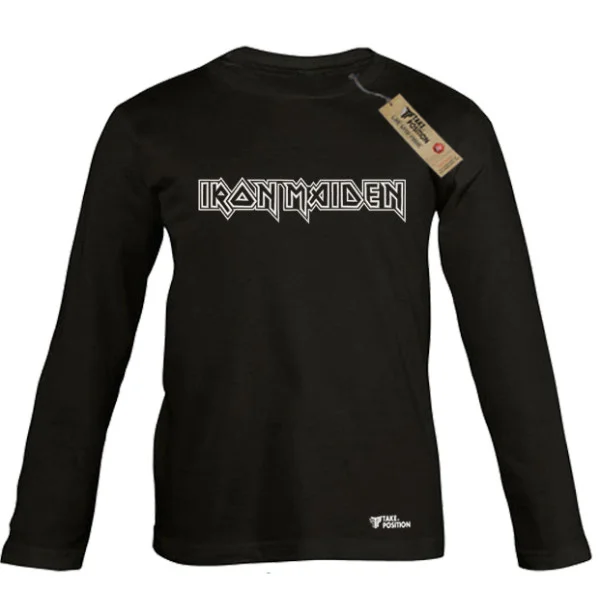 Φωτογραφία προϊόντος: Κέντημα Iron Maiden σε Παιδικό Μπλουζάκι Κοντομάνικο Takeposition, Μαύρο | 214-814-7511