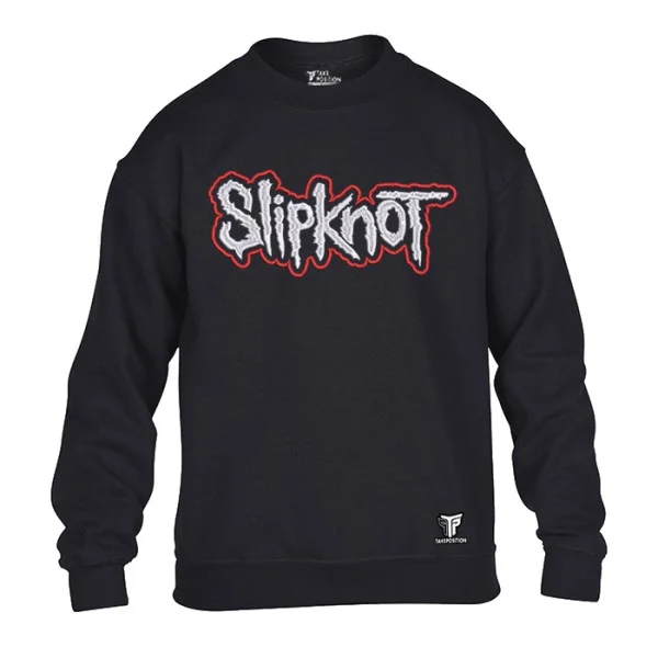 Φωτογραφία προϊόντος: Κέντημα Slipknot σε Παιδική Φούτερ Takeposition, Μαύρο | 214-810-7527