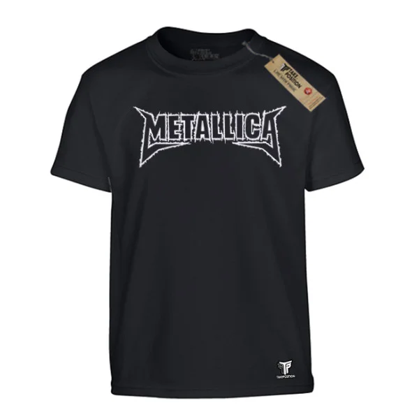 Φωτογραφία προϊόντος: Κεντητό σχέδιο Metallica σε Παιδική Μπλούζα Κοντομάνικη Takeposition, Μαύρο | 214-806-7502
