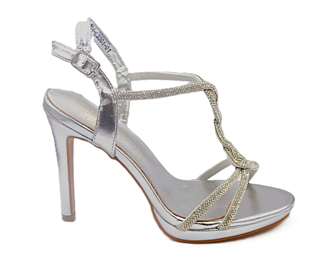 Φωτογραφία προϊόντος: LUXURY SHOES ΓΥΝΑΙΚΕΙΑ ΠΕΔΙΛΑ ΑΣΗΜΙ ANTONIO SHOES