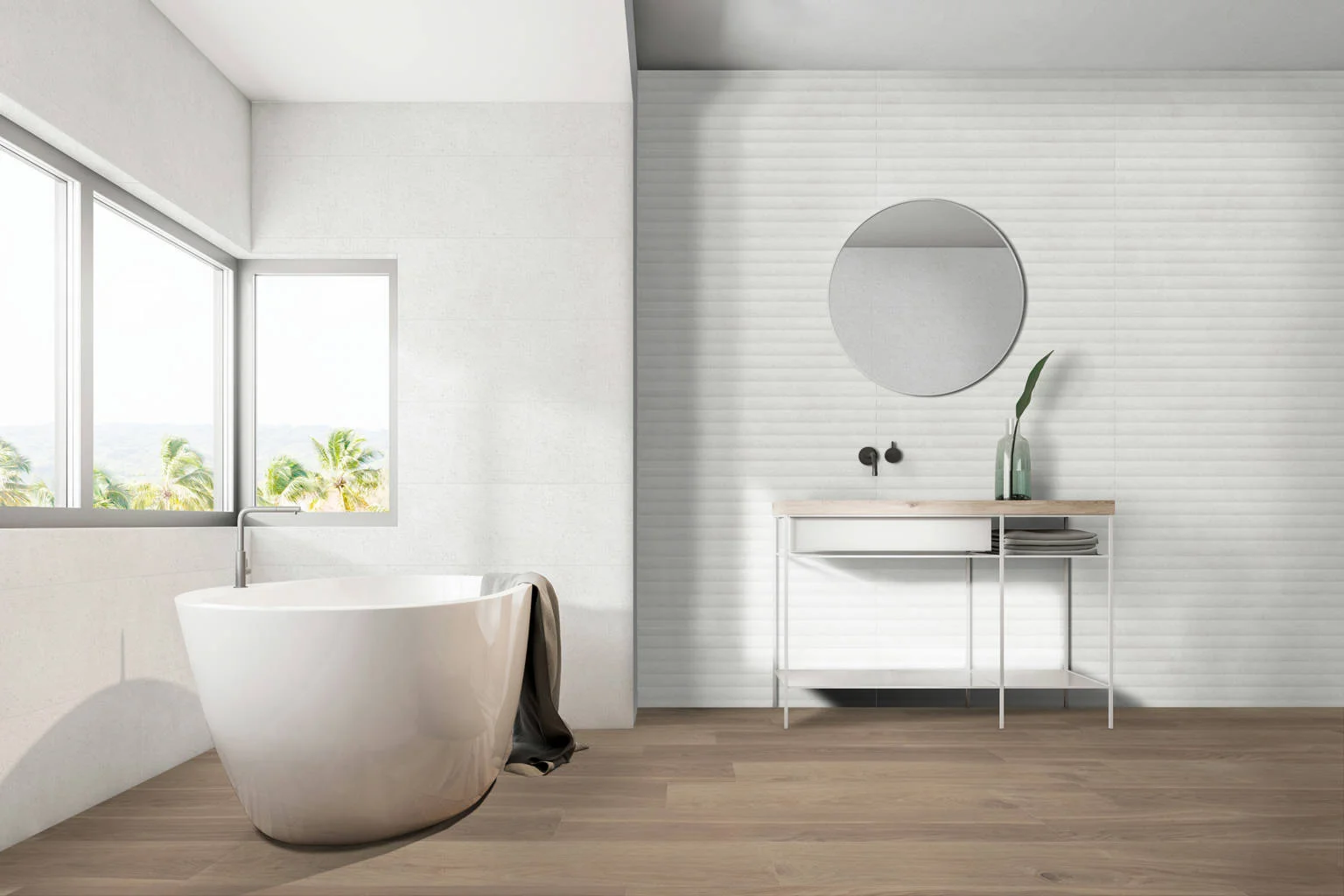 Φωτογραφία προϊόντος: KEROS CERAMICA Πλακάκι Τοίχου KEROS TARENTO BLANCO 30X90