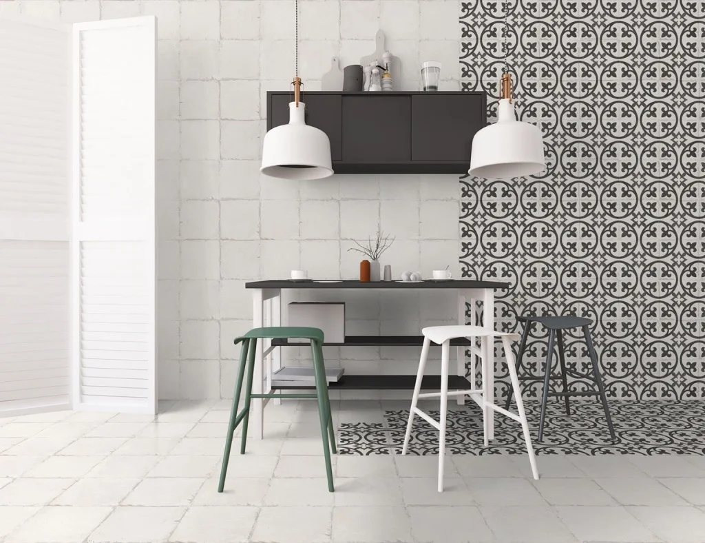 Φωτογραφία προϊόντος: KEROS CERAMICA Πλακάκι Τοίχου KEROS CHEZ COCO FLORAL 25X25