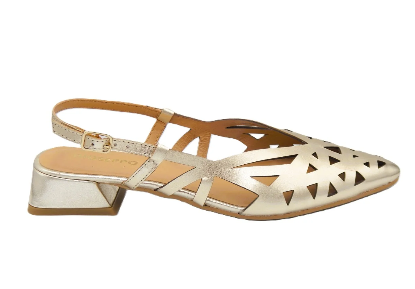 Φωτογραφία προϊόντος: GIOSEPPO ΓΥΝΑΙΚΕΙΕΣ SLINGBACK ΜΠΑΛΑΡΙΝΕΣ ΧΡΥΣΟ