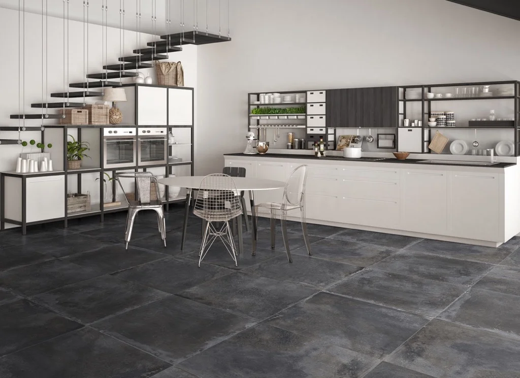 Φωτογραφία προϊόντος: KEROS CERAMICA Πλακάκι Δαπέδου KEROS DAFNE NEGRO 80X80