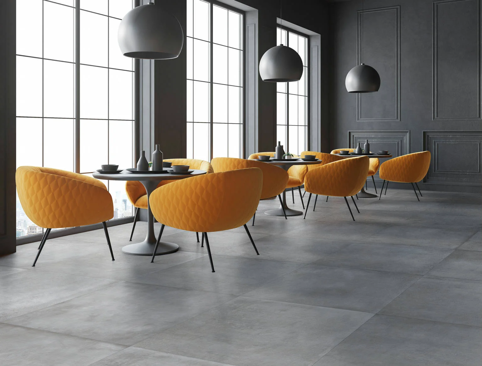 Φωτογραφία προϊόντος: KEROS CERAMICA Πλακάκι Δαπέδου KEROS LONDON ACERO 80X80