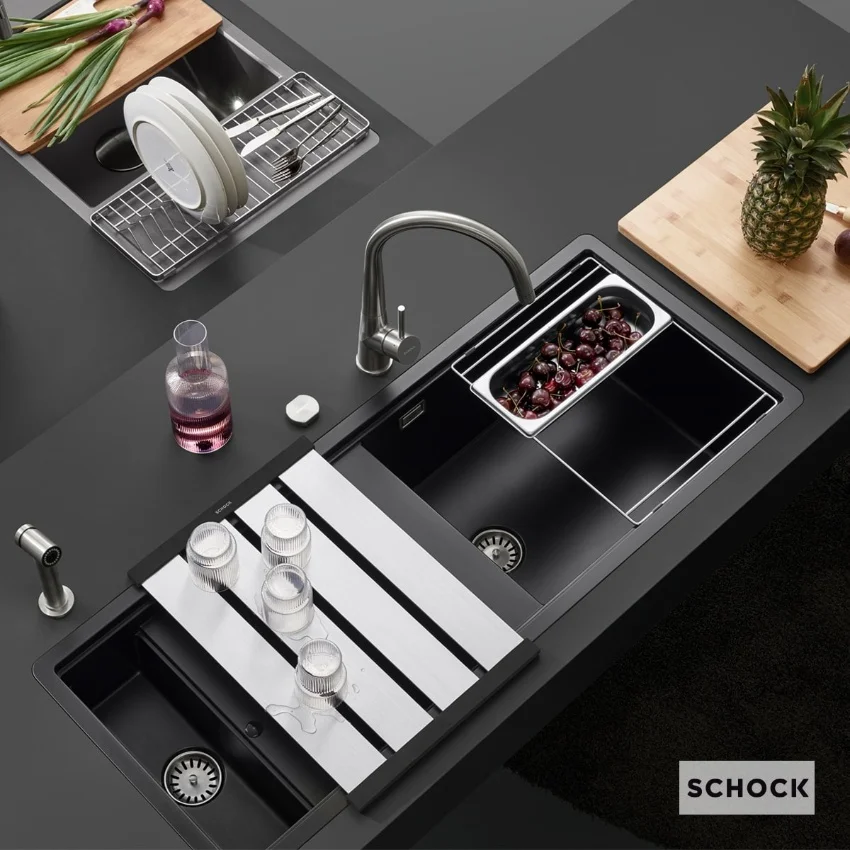 Φωτογραφία προϊόντος: Νεροχύτης Ένθετος SCHOCK PREPSTATION 81500-1402 114X46 puro