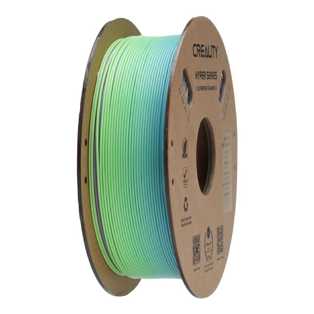 Φωτογραφία προϊόντος: Creality Hyper PLA Rainbow Wild Blossom Long Grad.- Fast Printing Filament with CFS tag 1kg 1.75