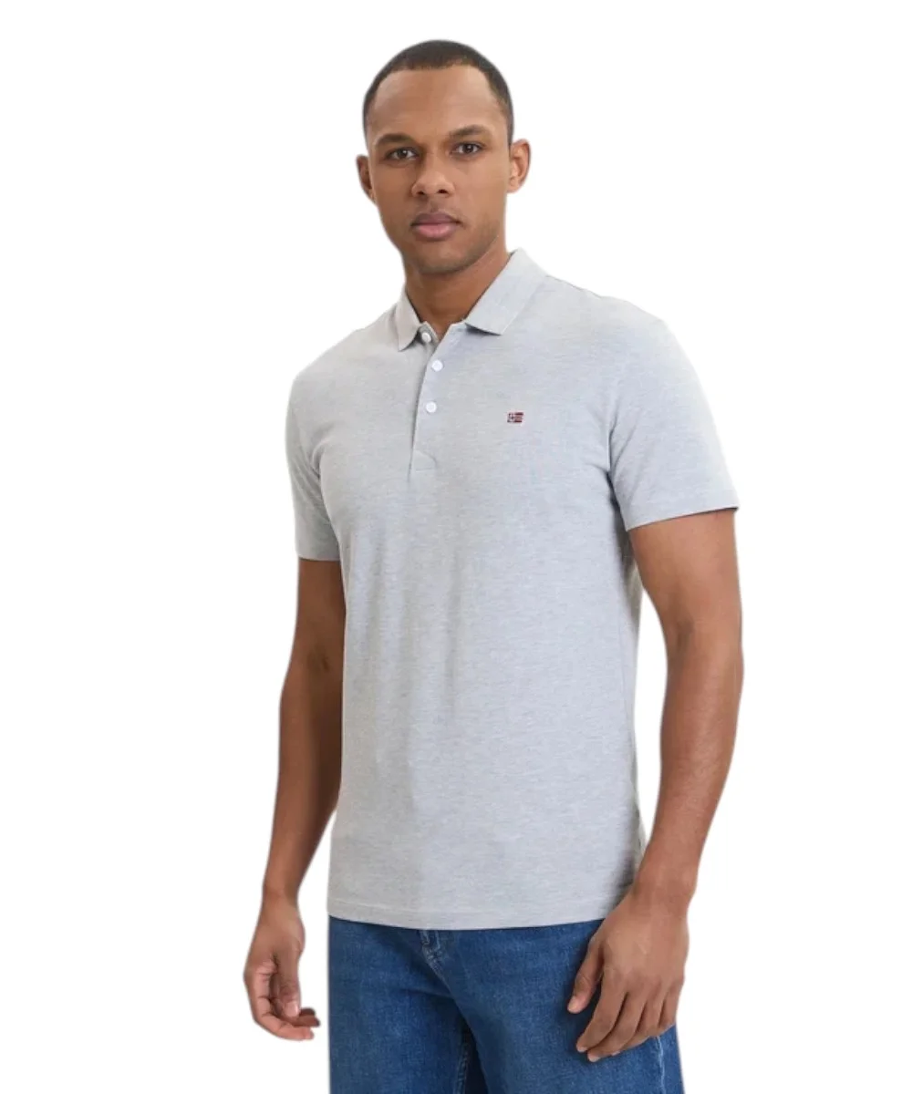 Φωτογραφία προϊόντος: Napapijri - Ανδρικό T-shirt Polo Ealis SS Regular Fit NP0A4H8B-795 Γκρι
