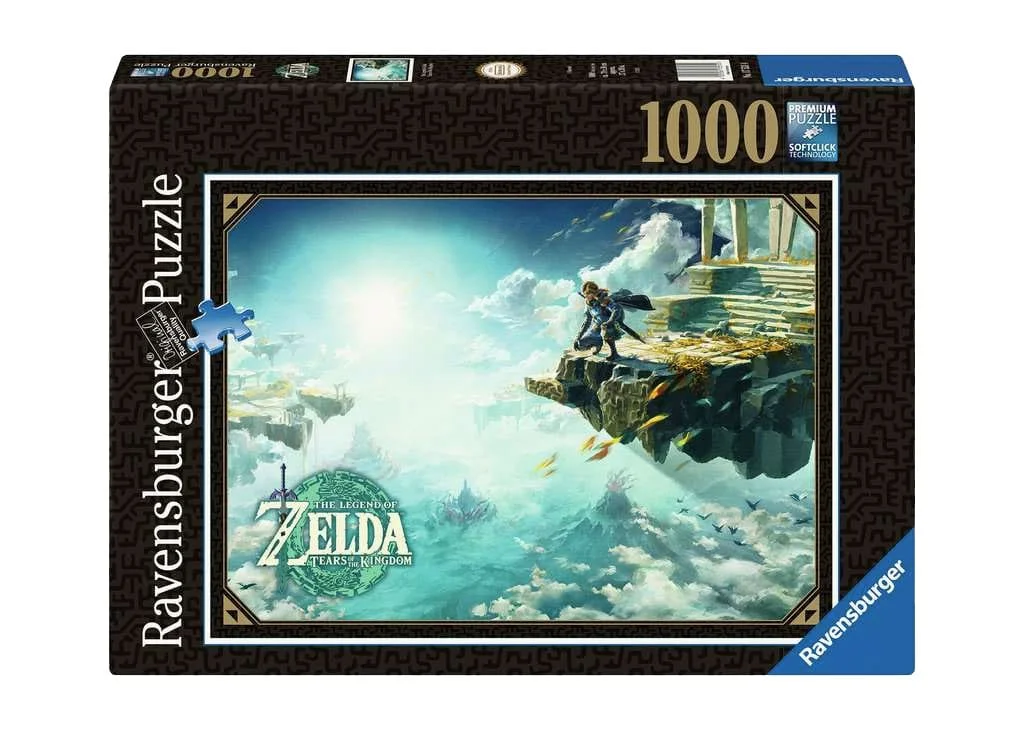 Φωτογραφία προϊόντος: Ravensburger The Legend of Zelda: Tears of the Kingdom Jigsaw Puzzle Cover Art (1000 pieces)