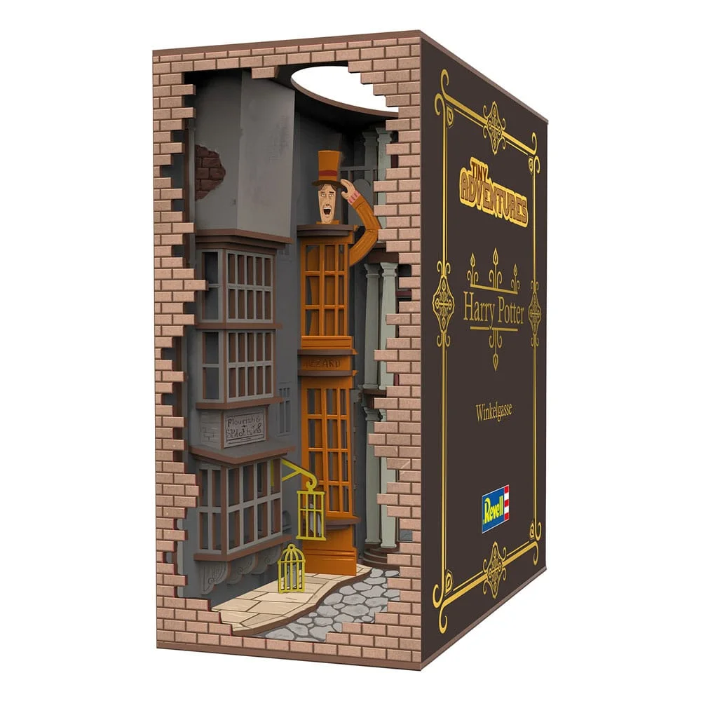 Φωτογραφία προϊόντος: Revell Harry Potter Tiny Adventures Book Nook Mini Diorama Diagon Alley 23 cm