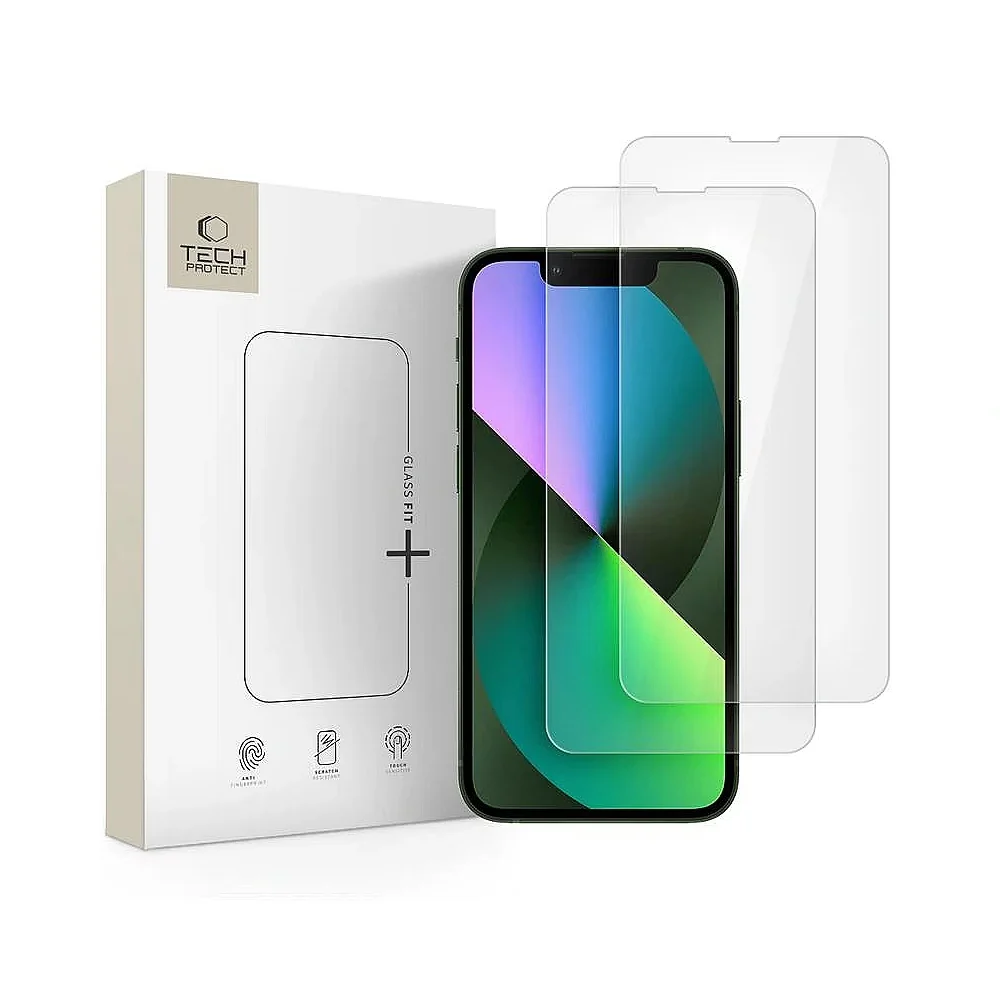 Φωτογραφία προϊόντος: Tech-Protect Glass Fit+ 2-Pack iPhone 13 Mini Clear