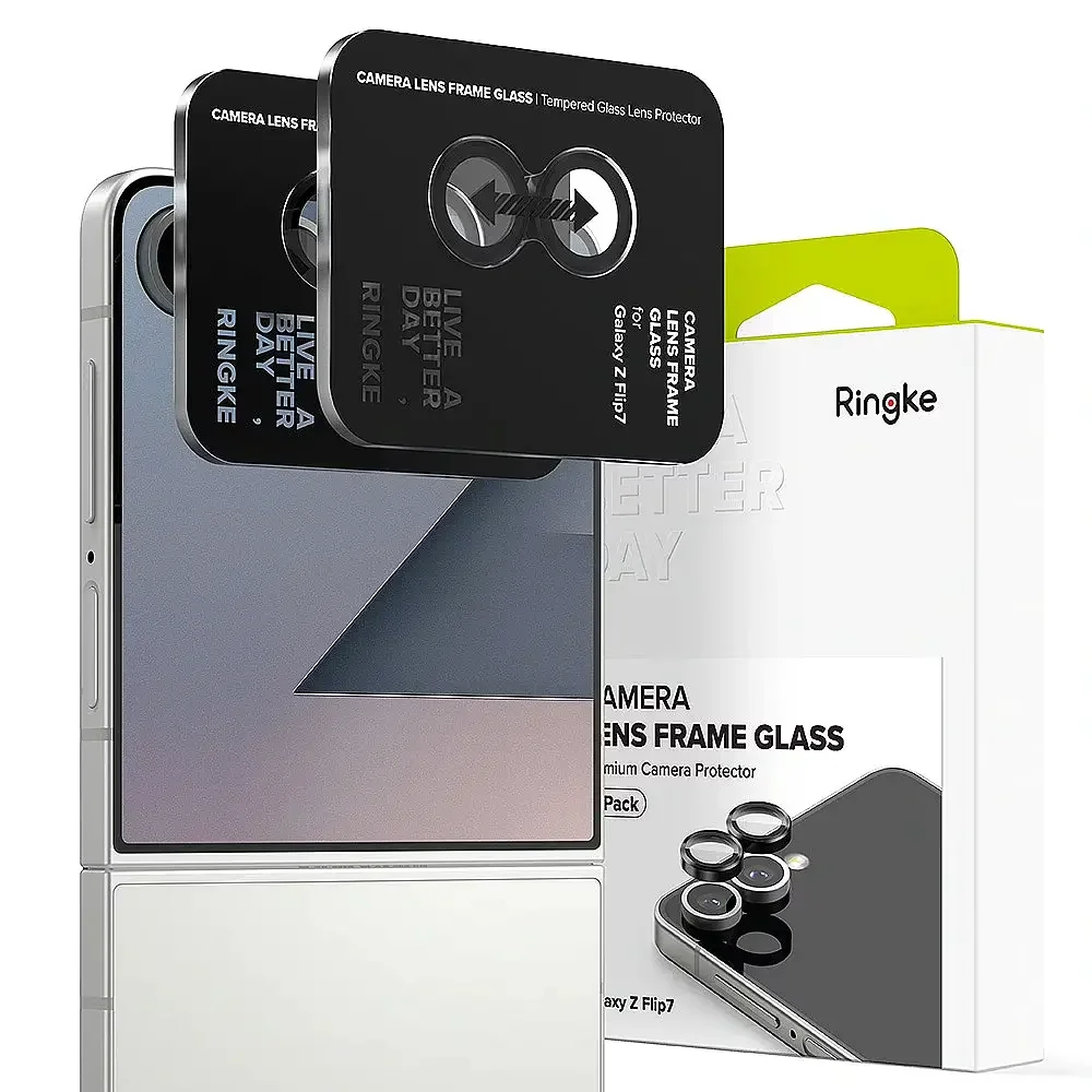 Φωτογραφία προϊόντος: Ringke Camera Frame Protector 2-Pack Samsung Galaxy Z Flip 7 Black
