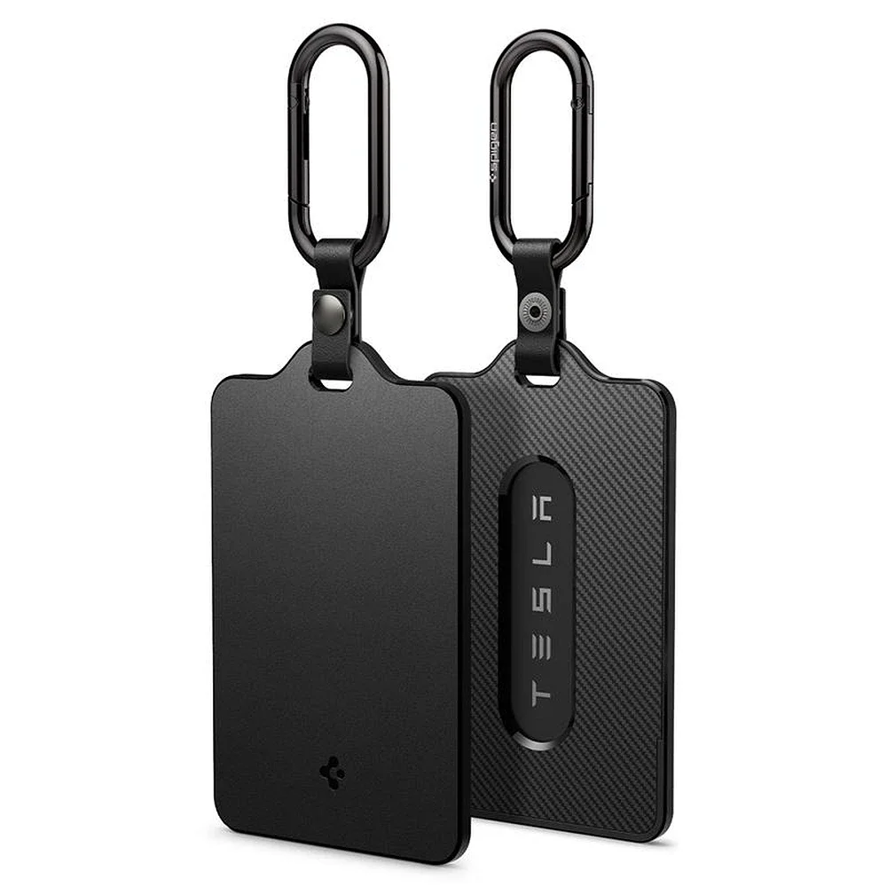 Φωτογραφία προϊόντος: Spigen Θήκη - Μπρελόκ για Tesla Air Fit Card Holder Case 2 Pack Black