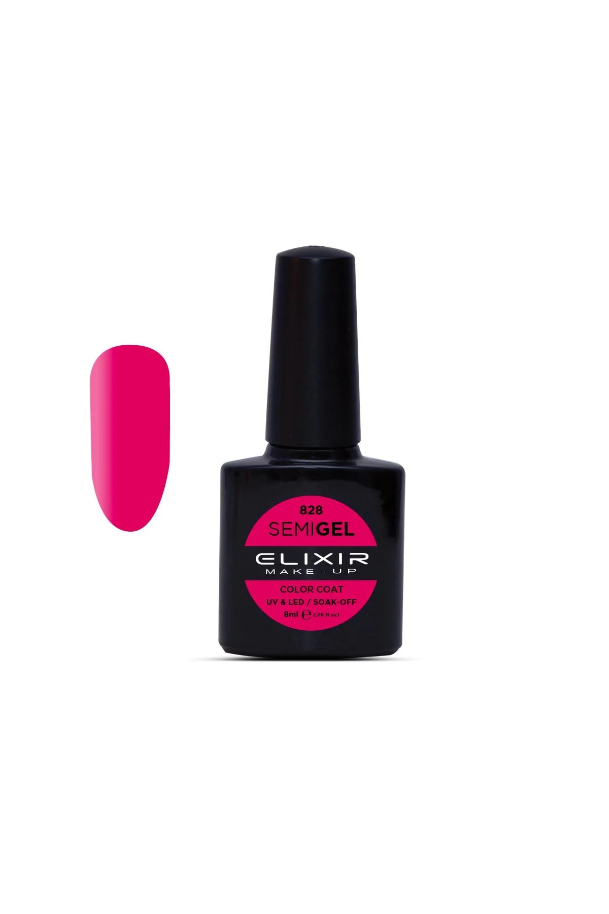 Φωτογραφία προϊόντος: Elixir Ημιμόνιμο βερνίκι 8ml 828 (Fashion Fuchsia)