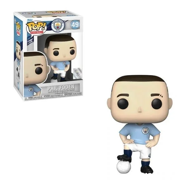 Φωτογραφία προϊόντος: Funko POP Football Manchester City - Phil Foden 49 Vinyl Figure