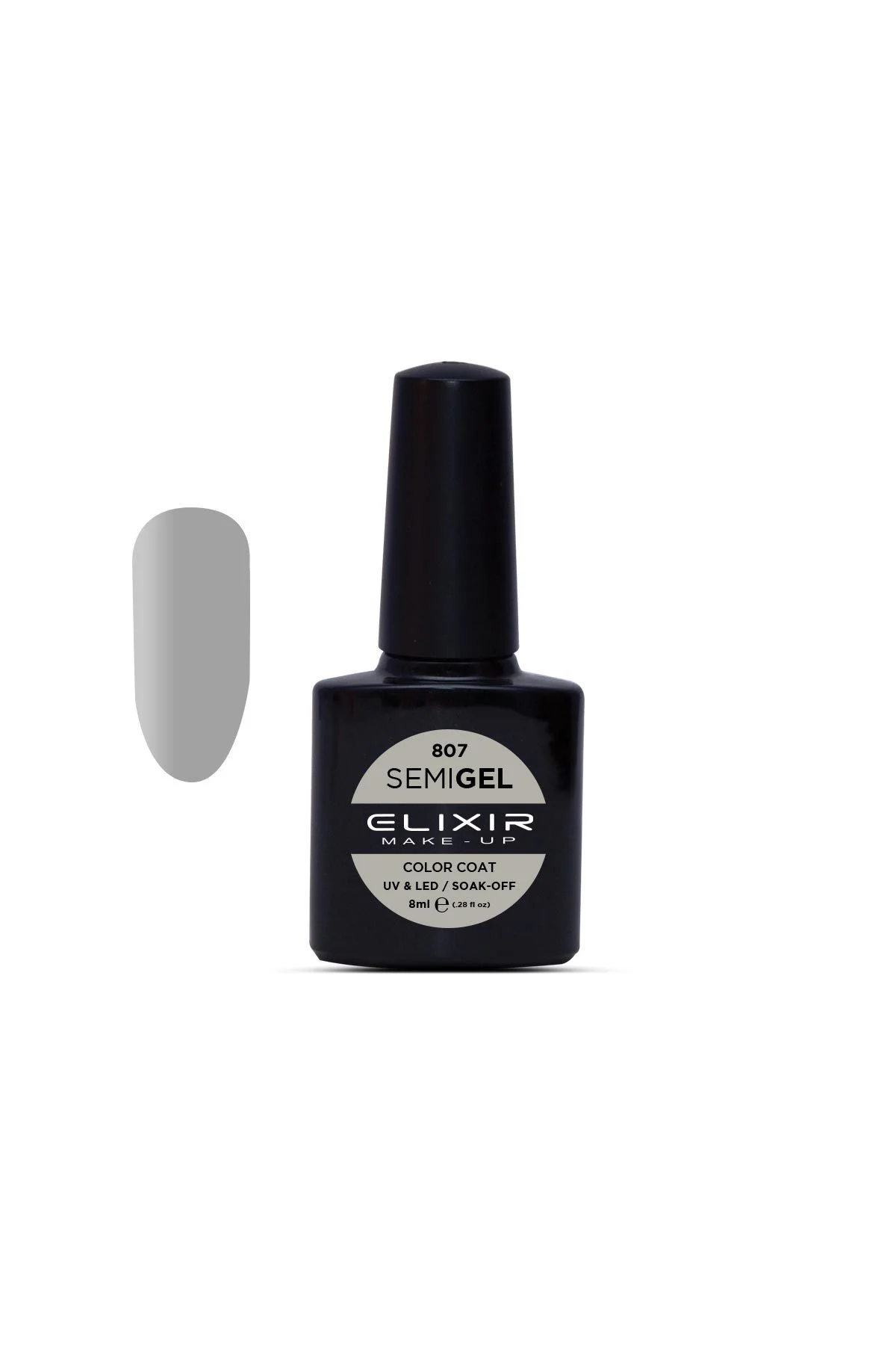 Φωτογραφία προϊόντος: Elixir Ημιμόνιμο βερνίκι 8ml 807 (Platinum)