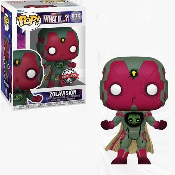 Φωτογραφία προϊόντος: Funko POP Marvel What If? - ZolaVision GiTD 975 Bobble-Head Exclusive