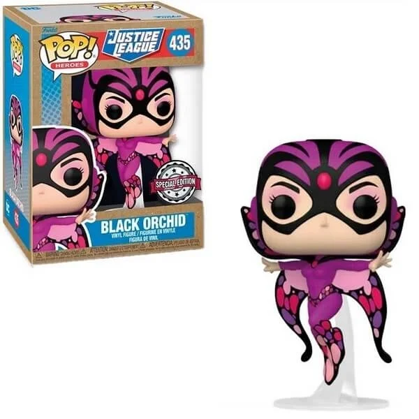 Φωτογραφία προϊόντος: Funko POP Heroes Justice League - Black Orchid 435 Vinyl Figure Earth Day Exclusive