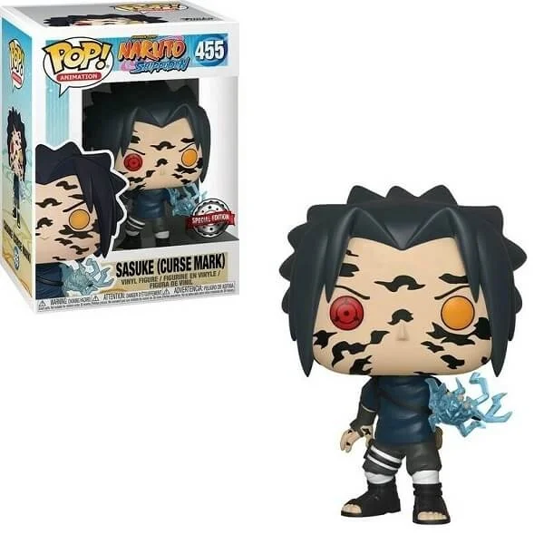 Φωτογραφία προϊόντος: Funko POP Animation Naruto Shippuden - Sasuke (Curse Mark) 455 Vinyl Figure Exclusive