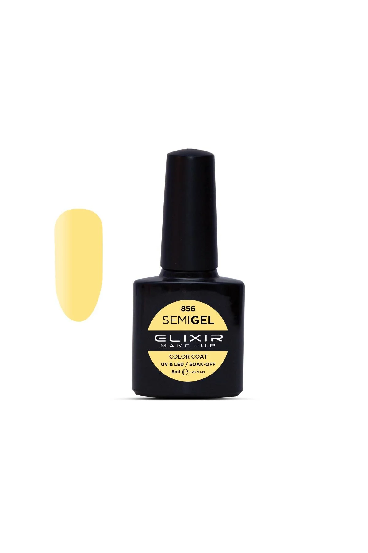 Φωτογραφία προϊόντος: Elixir Ημιμόνιμο βερνίκι 8ml 856 (Mellow Yellow)
