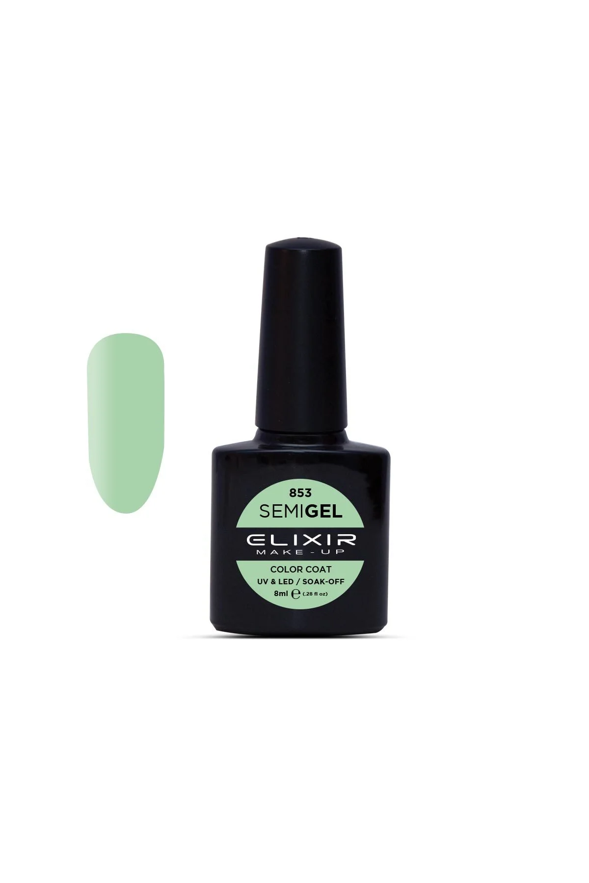 Φωτογραφία προϊόντος: Elixir Ημιμόνιμο βερνίκι 8ml – #853 (Eton Blue)
