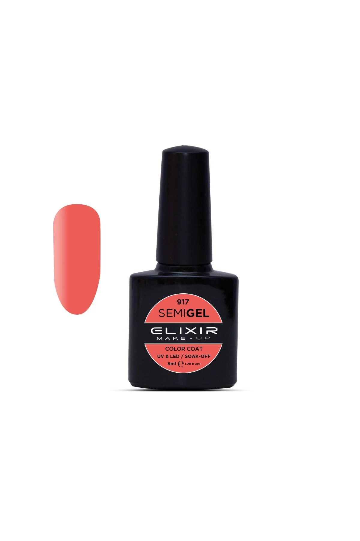 Φωτογραφία προϊόντος: Elixir Ημιμόνιμο βερνίκι 8ml 917 (Indian Red)