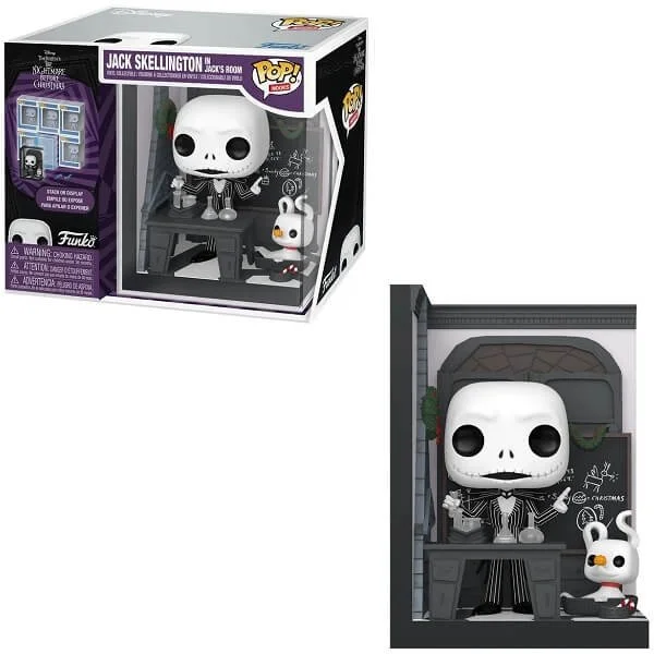 Φωτογραφία προϊόντος: Funko POP Nooks The Nightmare Before Christmas - Jack Skellington in Jack’s Room Vinyl Figure